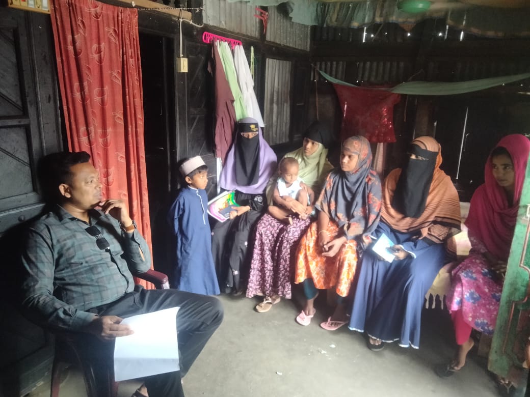 এরিয়া ম্যানেজারদারে ফিল্ড পরিদর্শন।