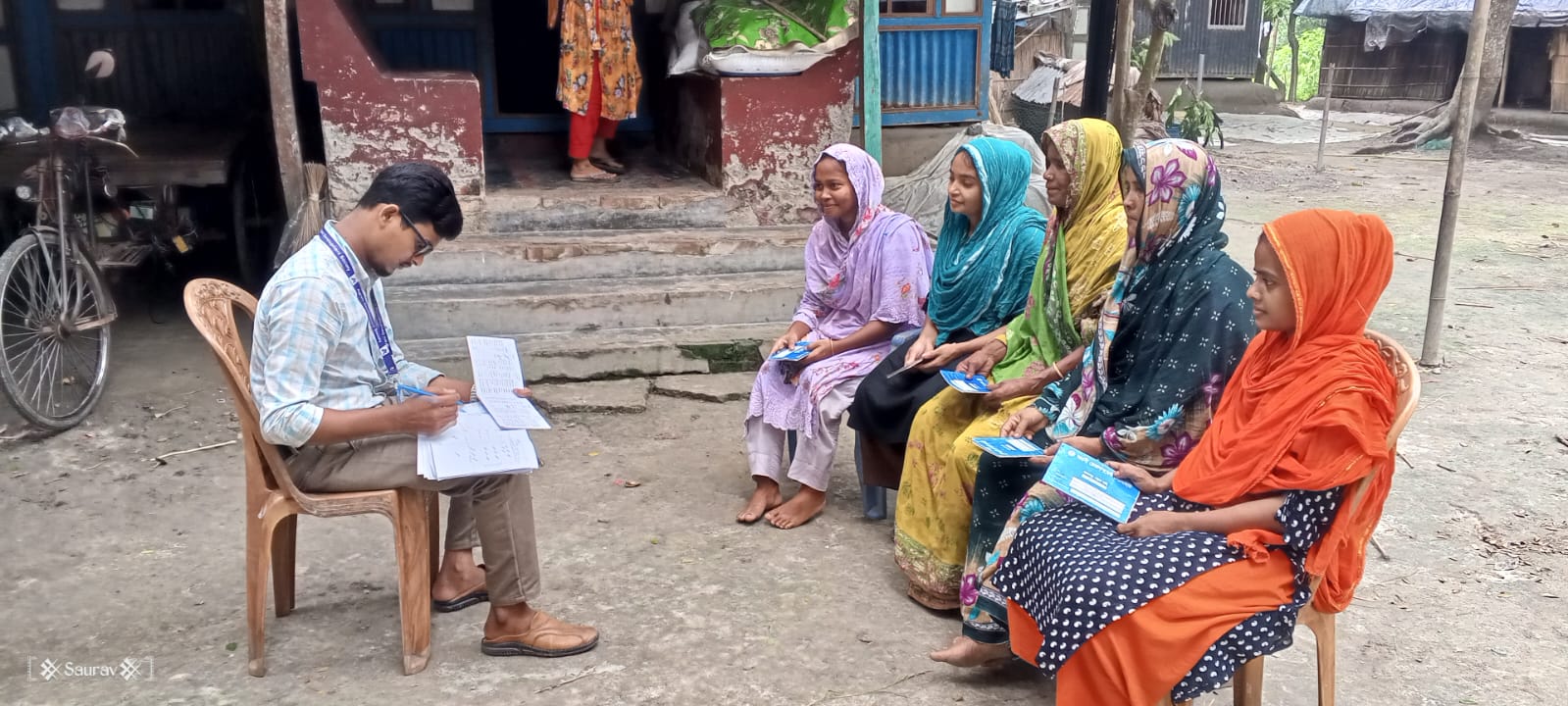 জোন অডিটর এর ফিল্ড পরিদর্শন।